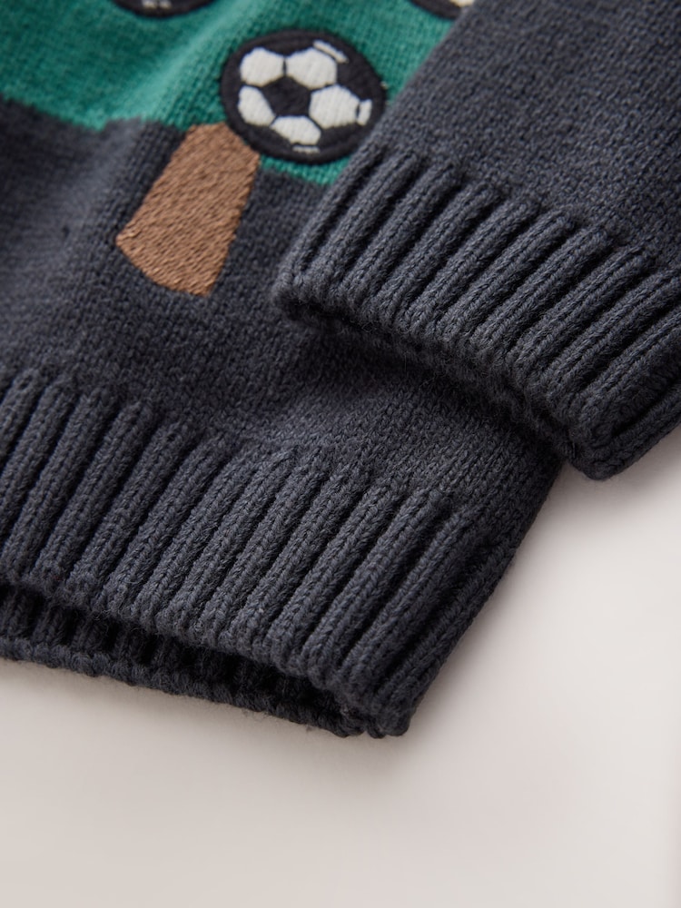 Blue Christmas Jumper (3mths-16yrs) - Image 7 of 7