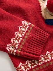 Red/Navy/White Christmas Jumper (3mths-16yrs) - Image 4 of 4