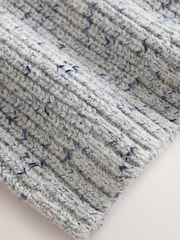 Grey Twist Knitted Crew Neck Jumper (3mths-7yrs) - Image 8 of 8