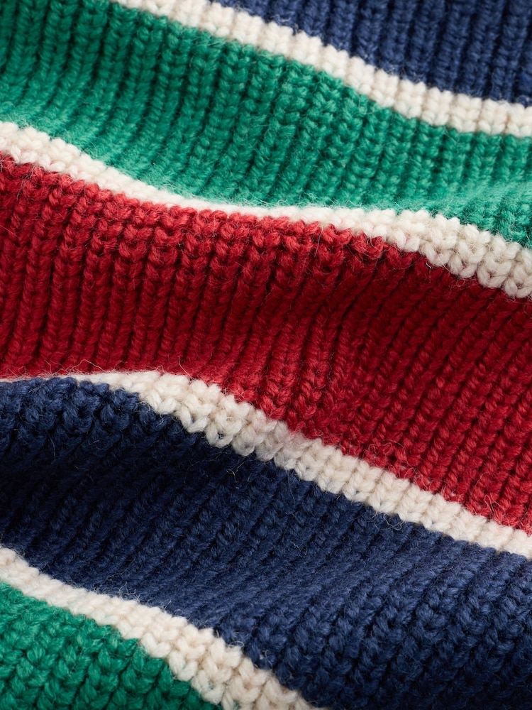 Multi Christmas Knitted Crew Neck Cardigan (3mths-10yrs) - Image 8 of 8 Multi Christmas Knitted Crew Neck Cardigan (3mths-10yrs) - Image 8 of 8