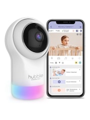 Hubble White Nursery Pal Glow Smart Cam - Image 1 of 1