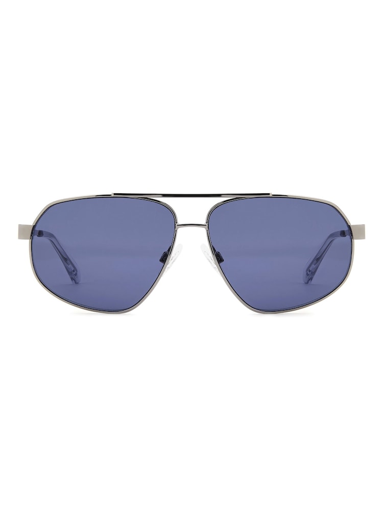 Prive Revaux Rectangular Geometrical Sunglasses - Image 1 of 4
