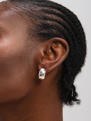 Inicio Molten Hoop Earrings - Imaginea 2 din 3