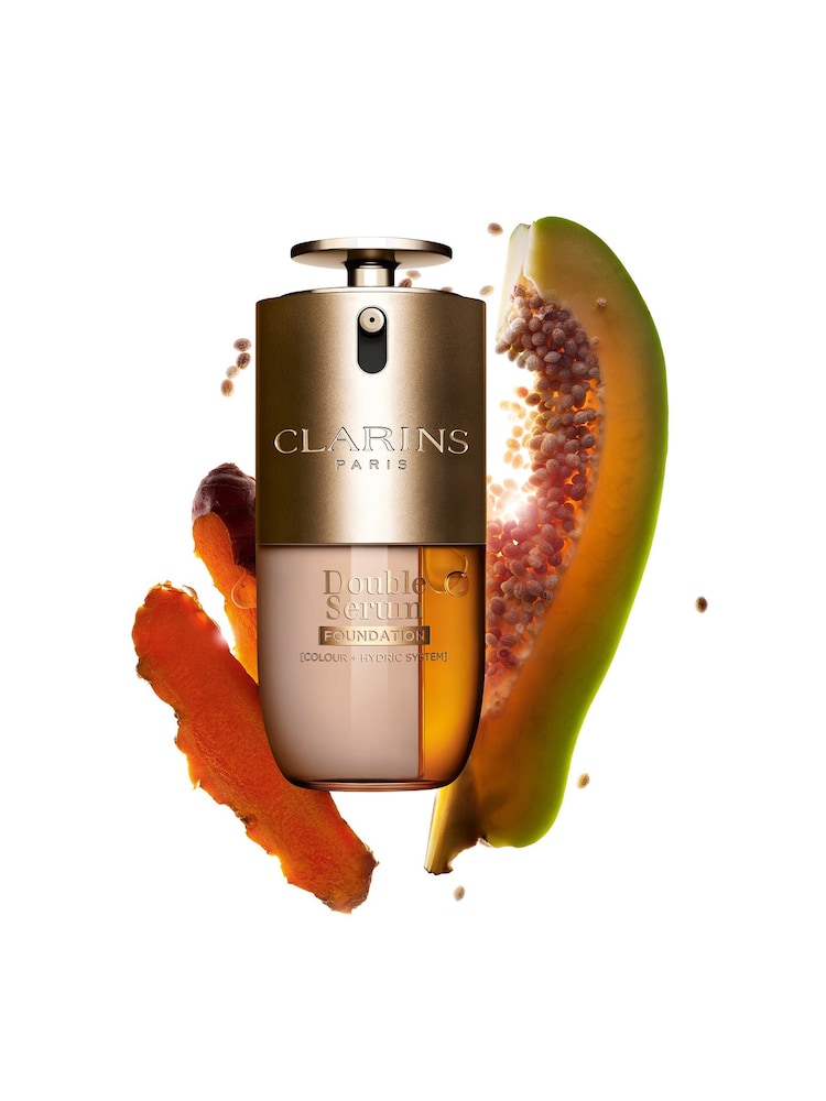 Clarins Double Serum Foundation 30ml - Image 2 of 10