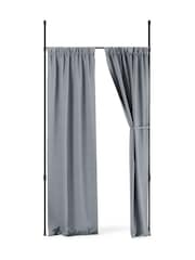 Umbra Nickel Anywhere Curtain Pole Room Divider 91- 167cm - Image 3 of 5