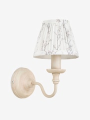 Laura Ashley Cream Pussywillow Wall Light - Image 6 of 6