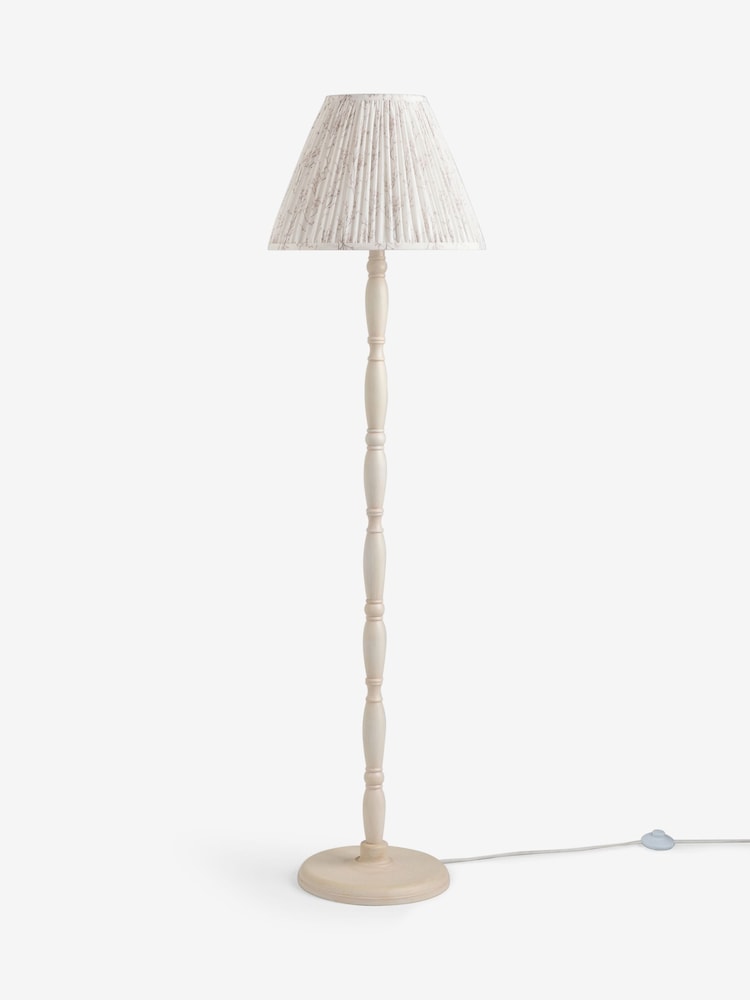 Laura Ashley Cream Pussywillow Floor Lamp - Image 6 of 6 Laura Ashley Cream Pussywillow Floor Lamp - Image 6 of 6