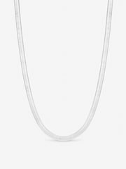 Simply Silver 925 Sterling Silver Snake Chain Necklace - Image 1 of 2