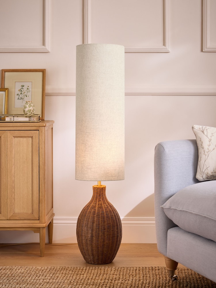 Laura Ashley Cream Fernhill Floor Light - Image 1 of 6 Laura Ashley Cream Fernhill Floor Light - Image 1 of 6