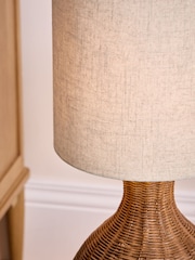 Laura Ashley Cream Fernhill Floor Light - Image 4 of 6