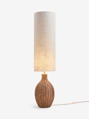 Laura Ashley Cream Fernhill Floor Light - Image 5 of 6