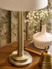 Laura Ashley Brass Sullivan Table Light - Image 4 of 6