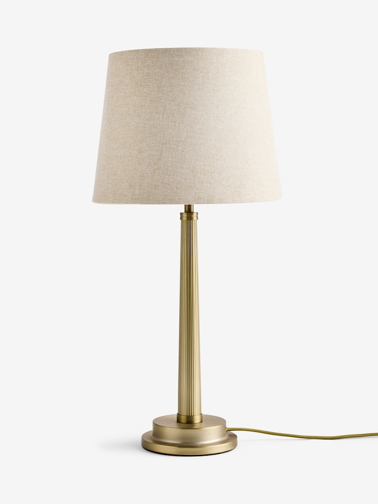 Laura Ashley Brass Sullivan Table Light - Image 6 of 6 Laura Ashley Brass Sullivan Table Light - Image 6 of 6