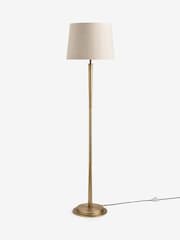 Laura Ashley Brass Sullivan Floor Light - Image 6 of 6