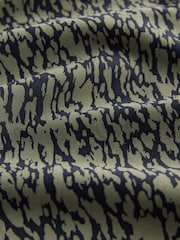 Kakigroen/zwart - Zwangerschapsbadpak met watervalhals - Afbeelding 10 van 10