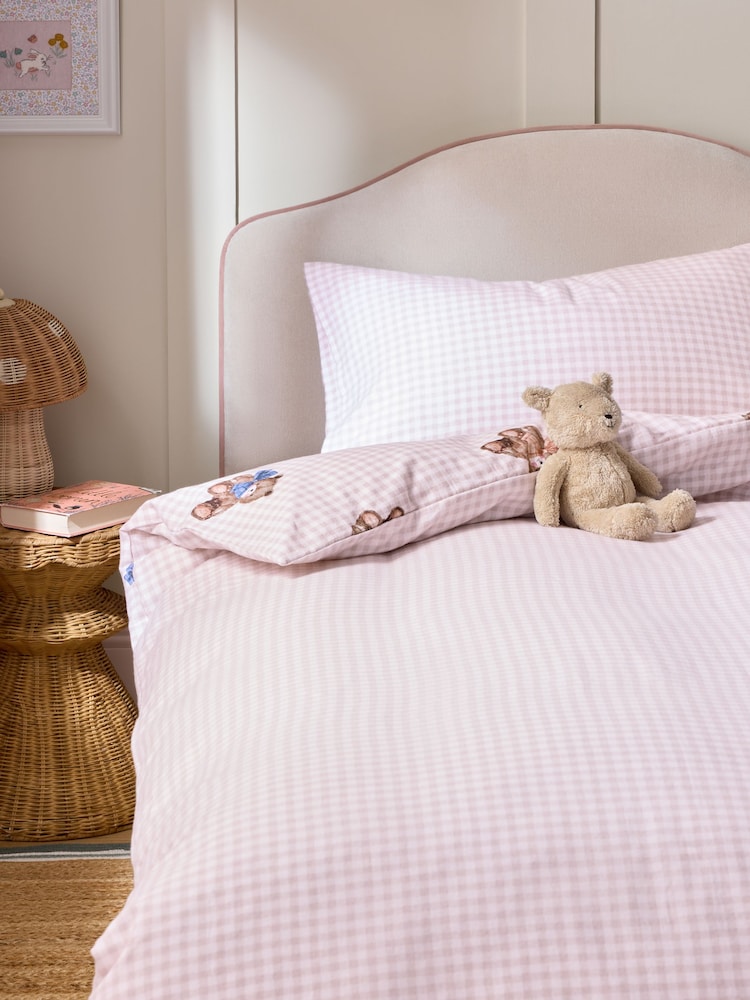 Bear Supersoft Brushed Cotton Duvet Cover and Pillowcase Set - Image 2 of 4