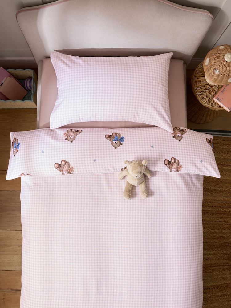 Bear Supersoft Brushed Cotton Duvet Cover and Pillowcase Set - Image 4 of 4