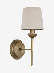 Laura Ashley Brass Sullivan Wall Light - Image 6 of 6