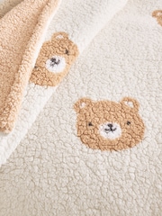 Bear Fleece Throw - Image 4 of 7