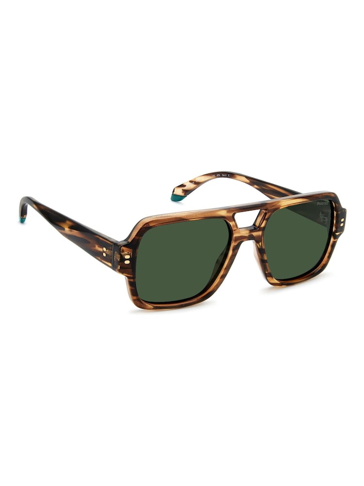 Polaroid Navigator Brown Sunglasses - Image 2 of 6