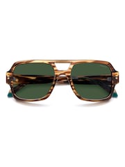 Polaroid Navigator Brown Sunglasses - Image 4 of 6