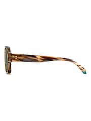 Polaroid Navigator Brown Sunglasses - Image 6 of 6