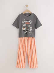 Naranja/gris - Pijama de Pernera ancha de Halloween 1 Pack (3-16años) - Imagen 5 de 9