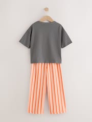 Naranja/gris - Pijama de Pernera ancha de Halloween 1 Pack (3-16años) - Imagen 6 de 9
