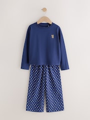 Pink/Blue Capybara Wide Leg Pyjamas 3 Pack (3-16yrs) - Image 9 of 12