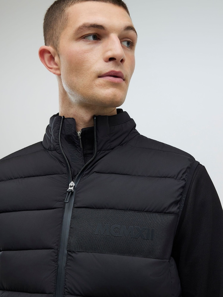 River Island MCMXII Logo Gilet - Image 4 of 4