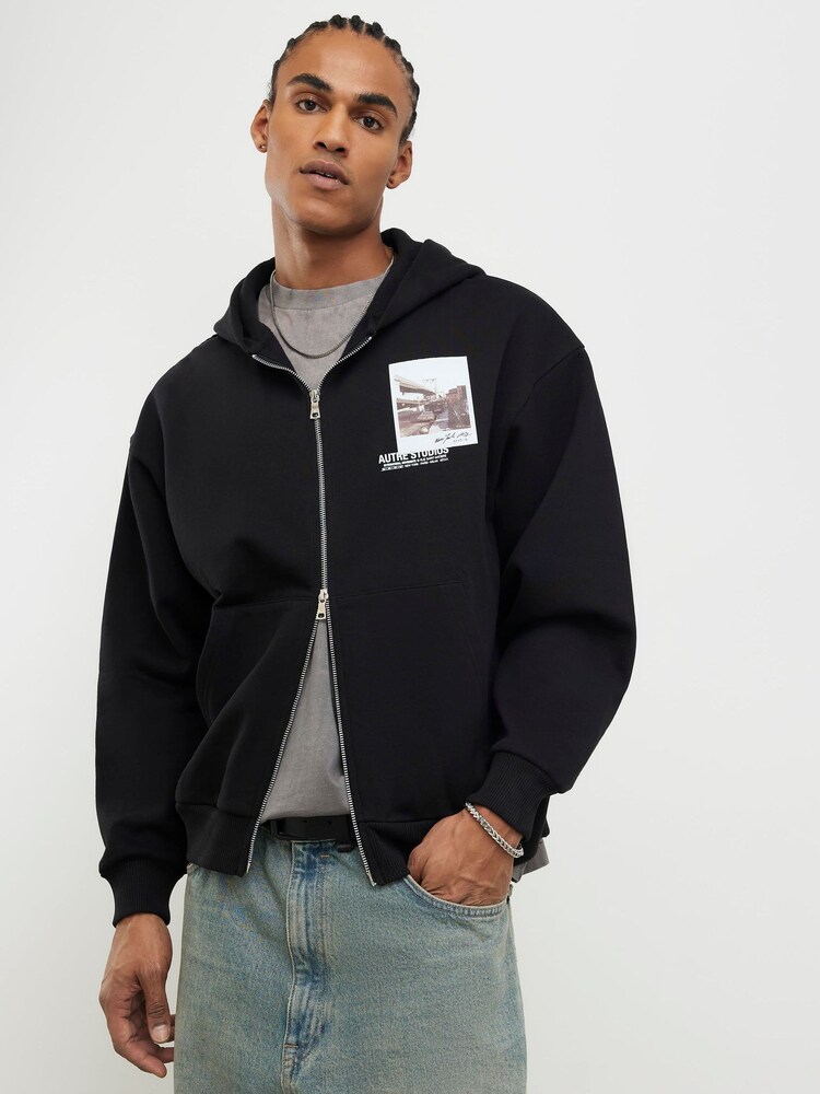 River Island Oversized Autre Studios Hoodie - Imaginea 2 din 4