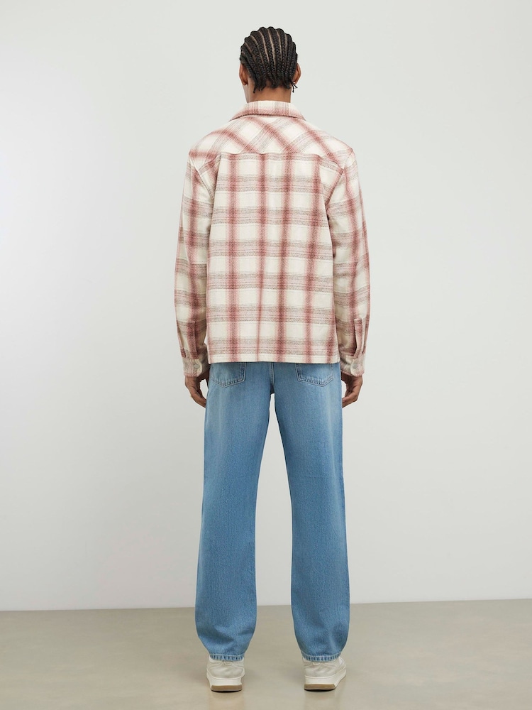 River Island Blue Straight Fit Jeans - Image 2 of 4