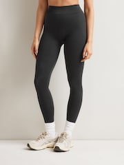 TALA Black Sculpt Seamless Contrast Rib Leggings - Image 1 of 2