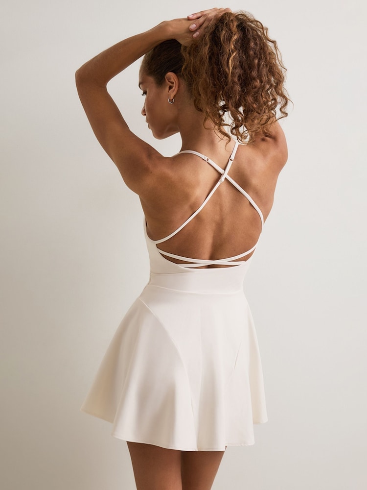 TALA White Dayflex Strappy Back Active Dress - Image 2 of 3