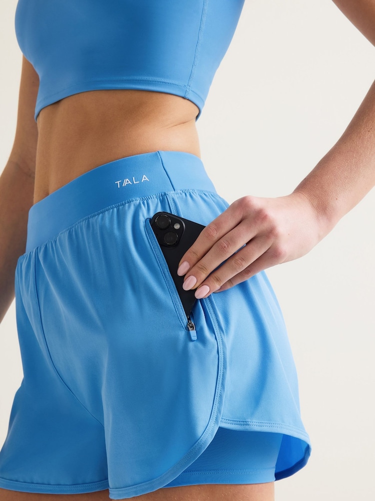 TALA Blue Skinluxe 2-In-1 Shorts - Image 1 of 3