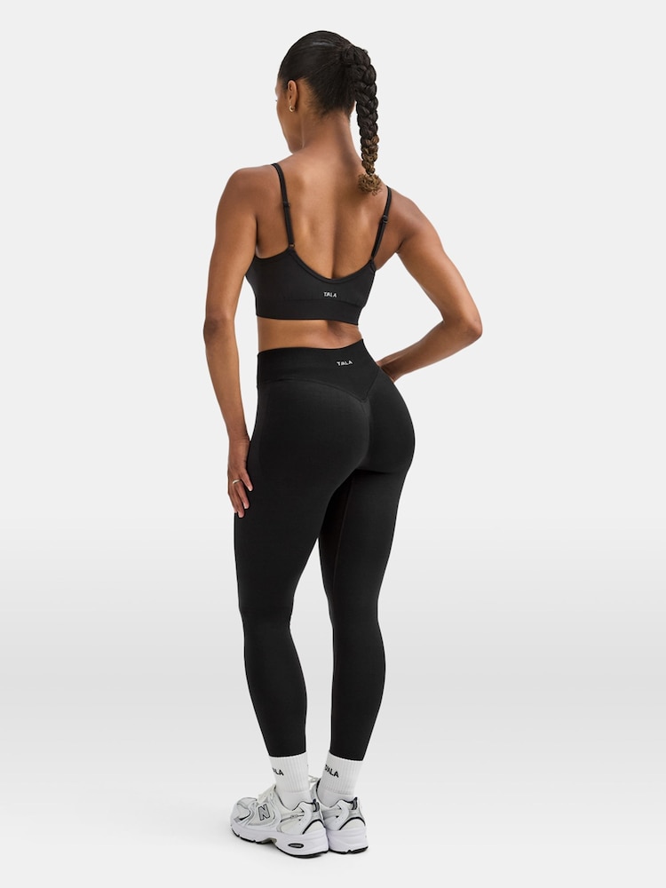 TALA Black Sculpt Seamless Scrunch Leggings - Image 2 of 3