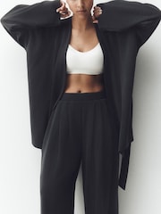 Black Studio Tie Waist Cardigan - Image 5 of 5