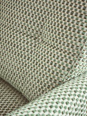 Geo Chenille Green Wilson 2 Seater Sofa - Image 4 of 8