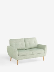 Geo Chenille Green Wilson 2 Seater Sofa - Image 5 of 8