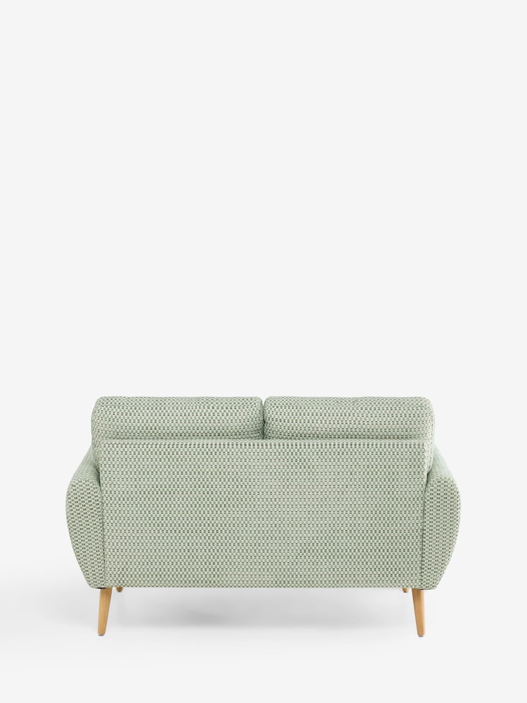 Geo Chenille Green Wilson 2 Seater Sofa - Image 8 of 8 Geo Chenille Green Wilson 2 Seater Sofa - Image 8 of 8
