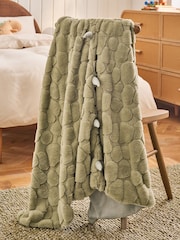 3D Dino Spikes Fleece Throw - Image 3 of 5