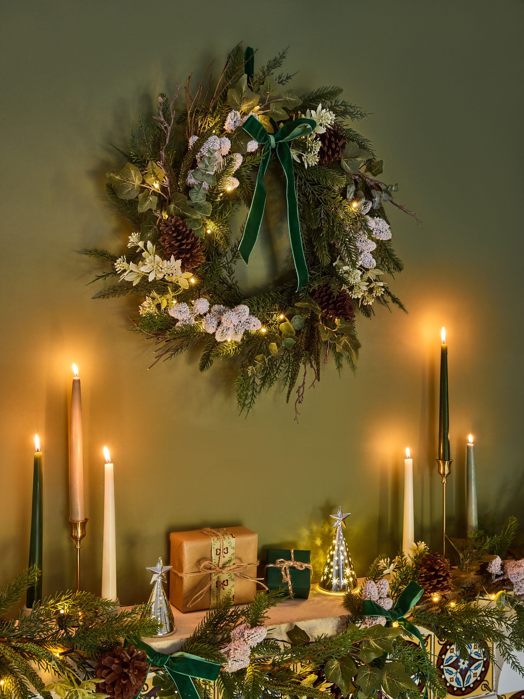 Laura Ashley Green Wreath