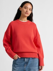 Albaray Orange Baumwollpullover - Bild 1 von 4