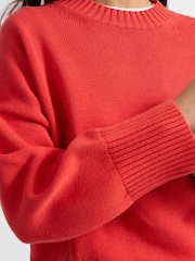 Albaray Orange Baumwollpullover - Bild 3 von 4