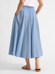 Albaray Blue Stripe Skirt - Image 2 of 4