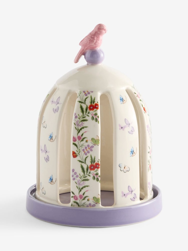 Cath Kidston Purple Birdcage Tea Light Holder - Image 4 of 4 Cath Kidston Purple Birdcage Tea Light Holder - Image 4 of 4
