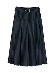 Albaray Blue Pinstripe Midi Skirt - Image 4 of 4