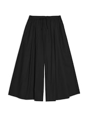Albaray Black Cotton Wide Culottes - Image 5 of 5