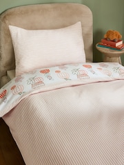 Pumpkin Supersoft Brushed 100% Cotton Duvet Cover and Pillowcase Set - Image 2 of 4