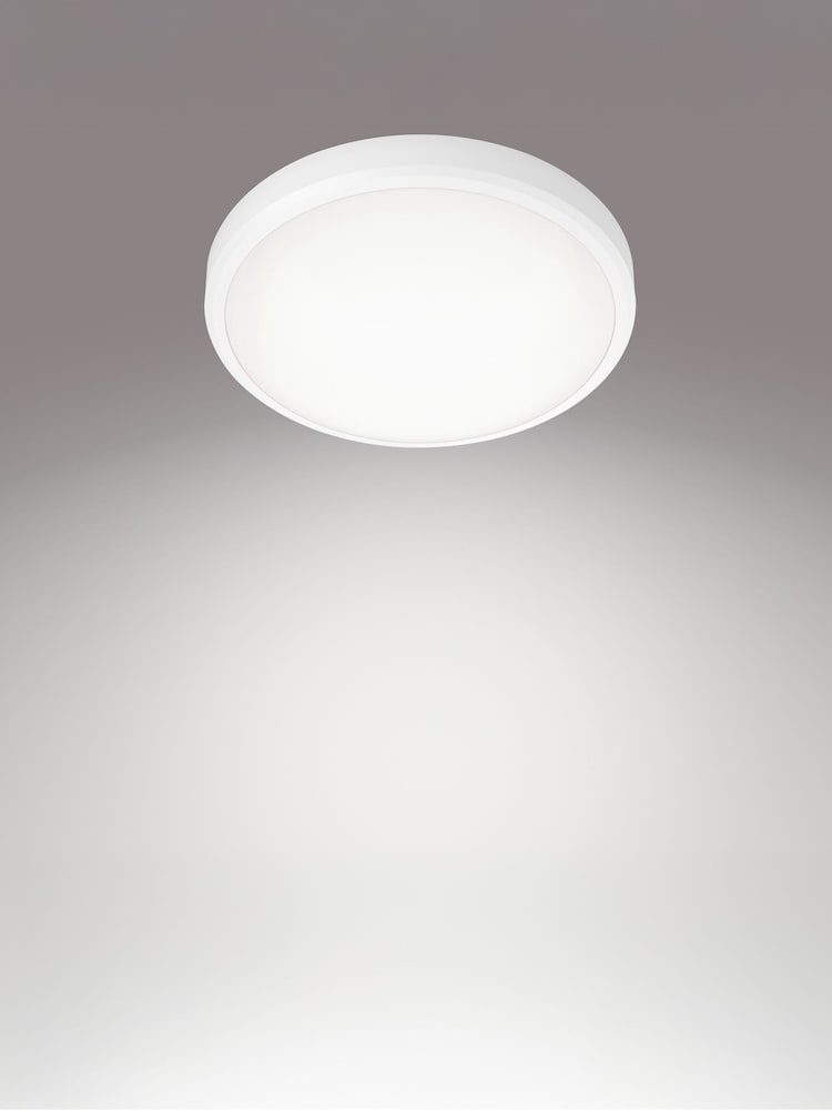 Philips White LED Doris 17W 40K White Bathroom Light - Image 1 of 6